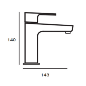 Monoblock Basin Mixer