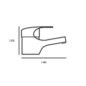 Monobloc Basin Mixer
