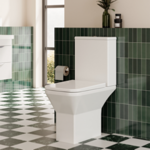 Closed Couple Pan Cistern - Soft Close Seat