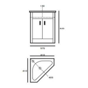  Vanity Unit 500mm - 600mm